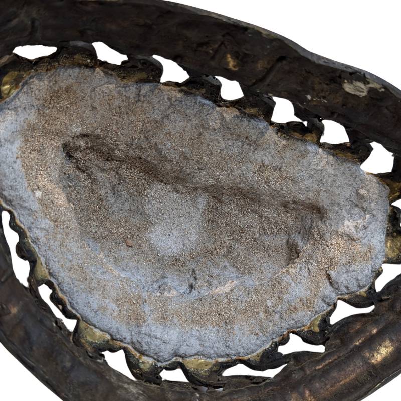 Antiek bronzen zittend Boeddhabeeld met Bhumisparsha mudra, Zuidoost Azië, late 19e eeuw