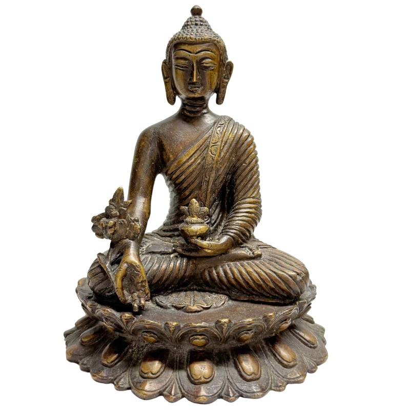 Compact bronze Buddha statue from the 1stBuddha collection