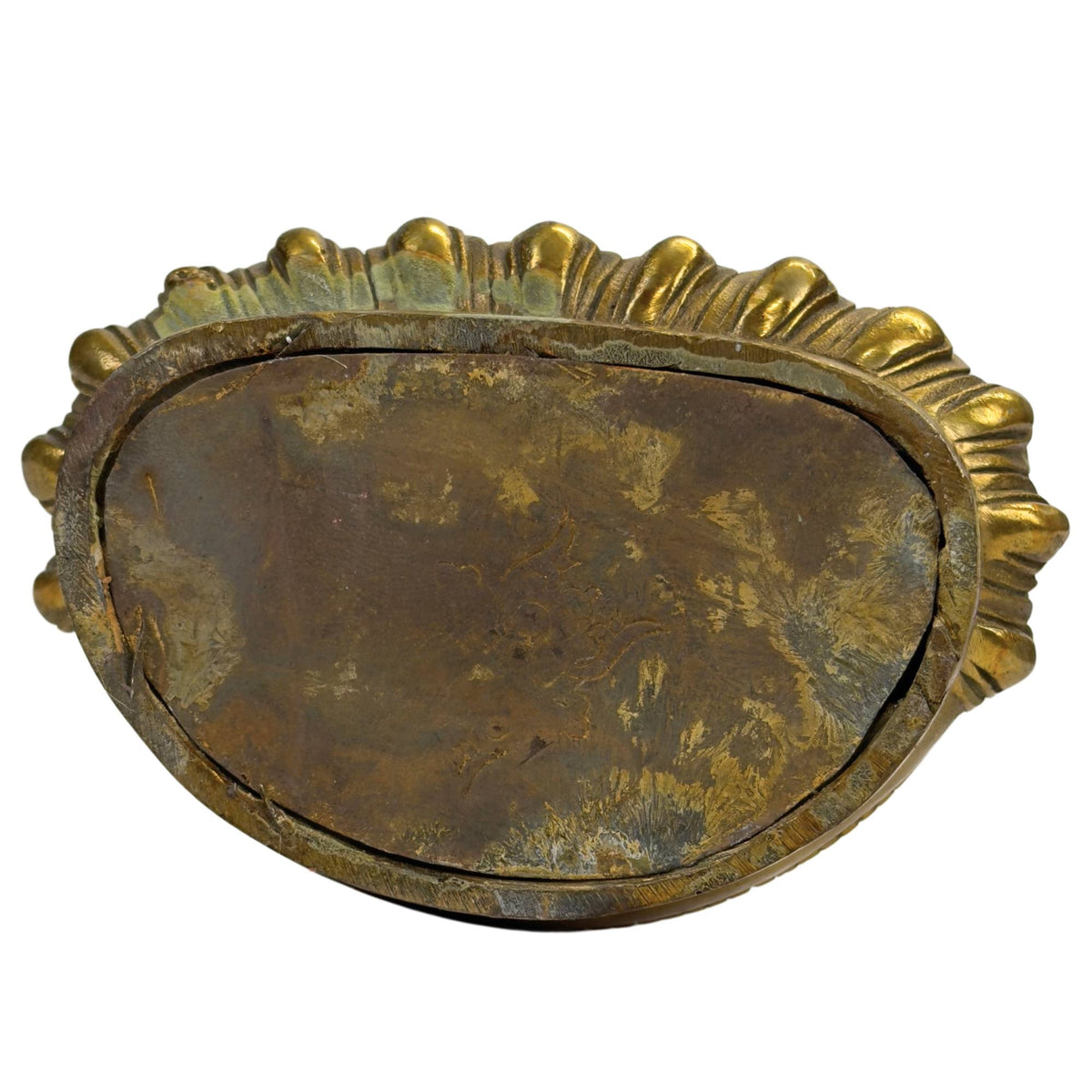 Verguld bronzen Boeddha in Bhumisparsha mudra – opname 11