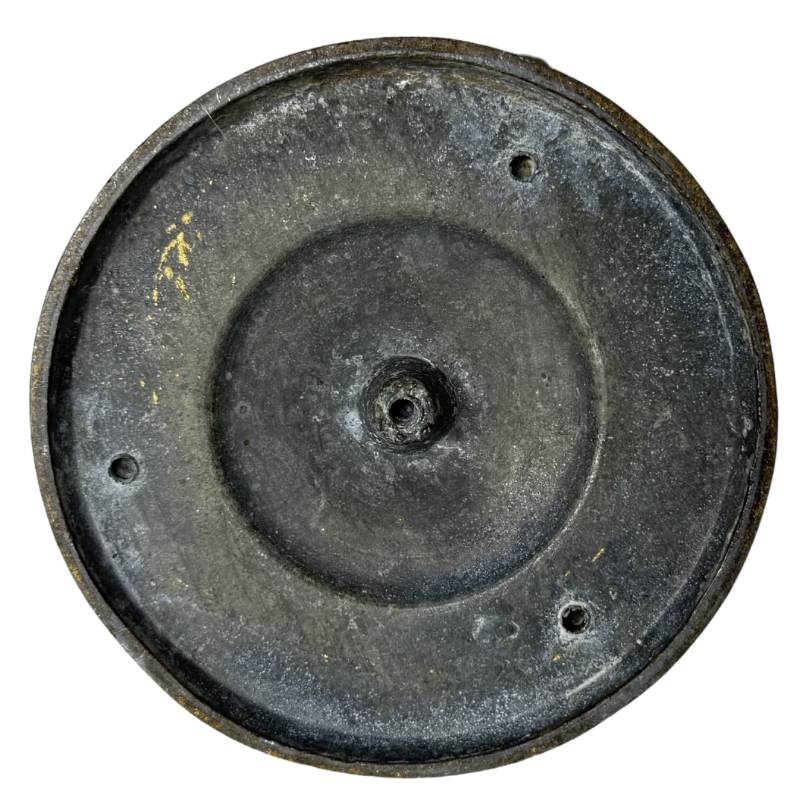 Antiek Frans bronzen tafelgarnituur met spiegel – detail