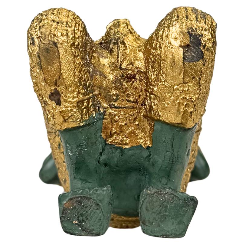Thaise Thepanom tempelwachters als paar – detail