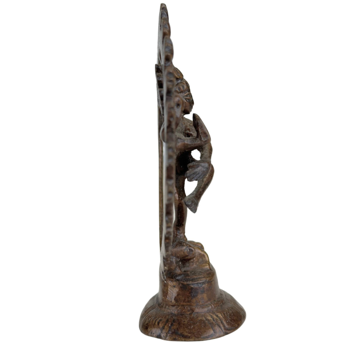 Set van drie bronzen Shiva Nataraja beelden uit India – opname 20
