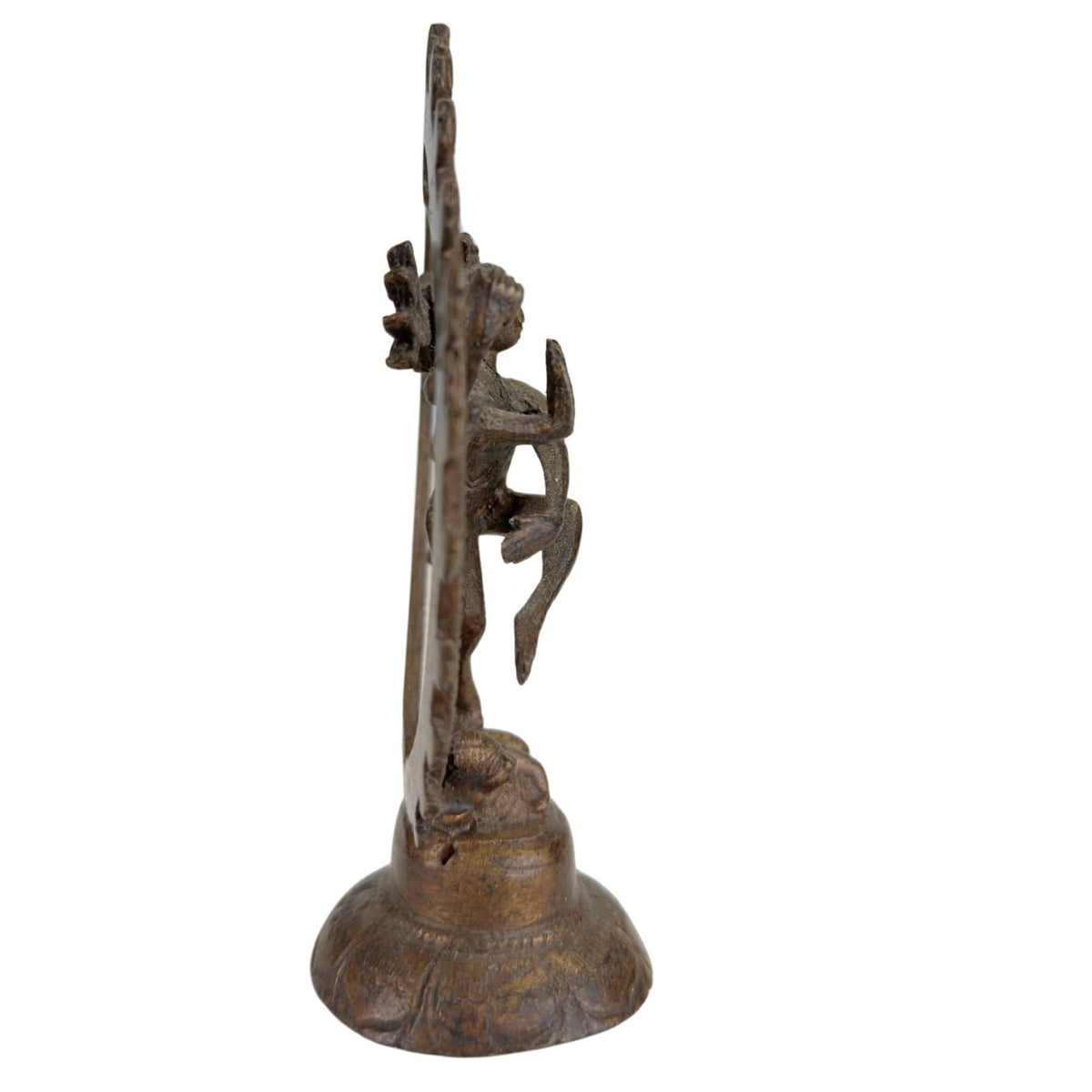 Set van drie bronzen Shiva Nataraja beelden uit India – opname 2