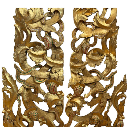 Monumentaal Birmaans tempelfronton ensemble in Mandalay-stijl – opname 9
