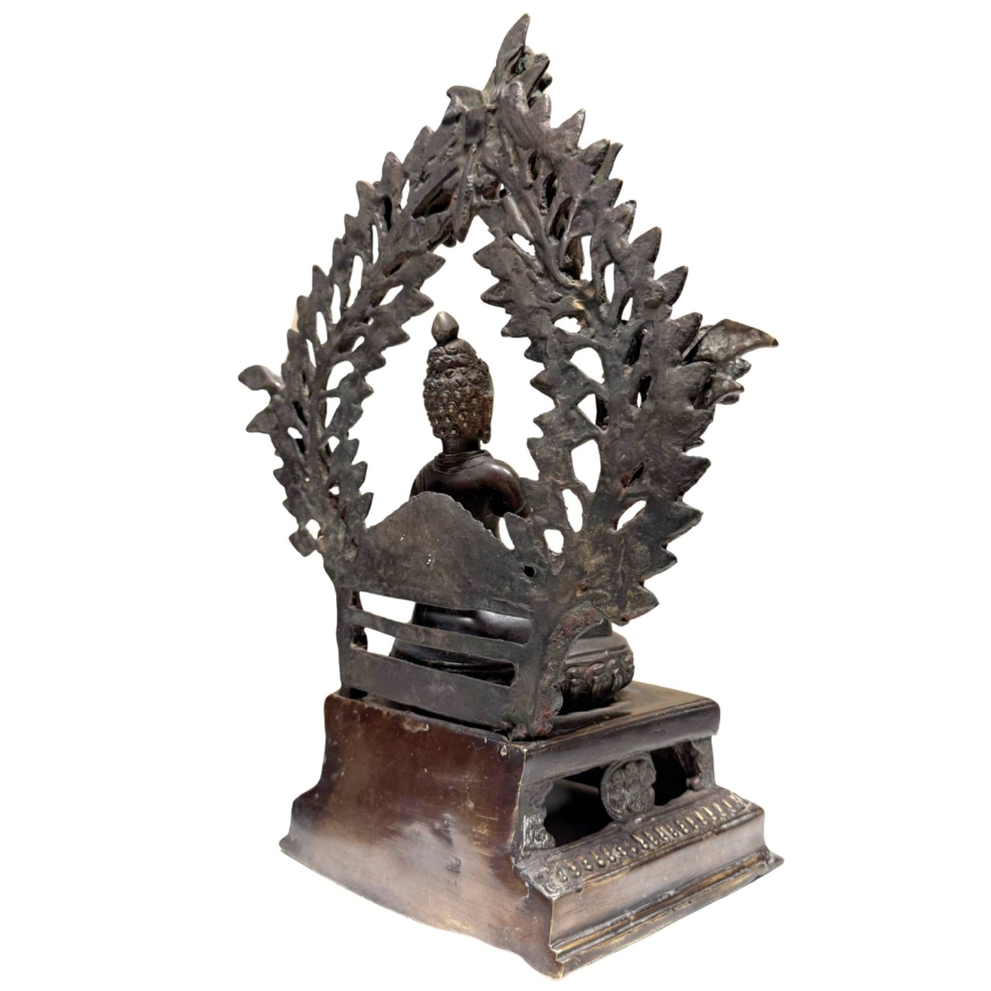 Museumwaardig Antiek Himalayabrons (Koninkrijk Mustang / Lo), 15e–17e Eeuw