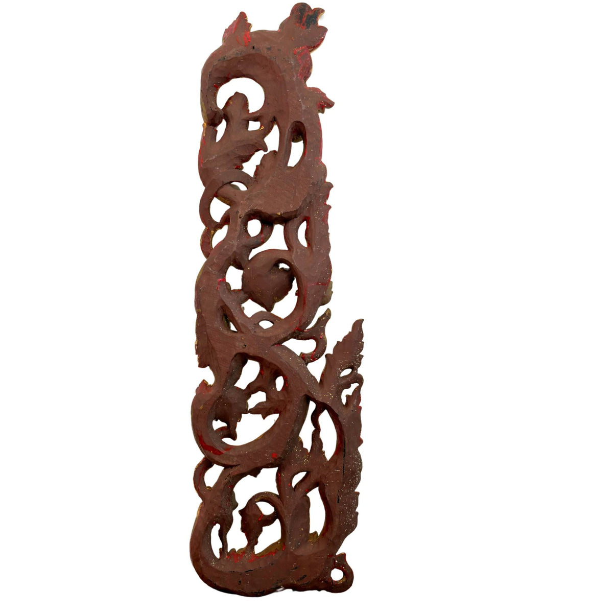 Monumentaal Birmaans tempelfronton ensemble in Mandalay-stijl – opname 12