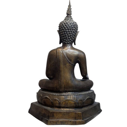Zittende Boeddha Bhumisparsha Mudra
