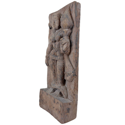 Decoratief tempelpaneel met Lakshmi
