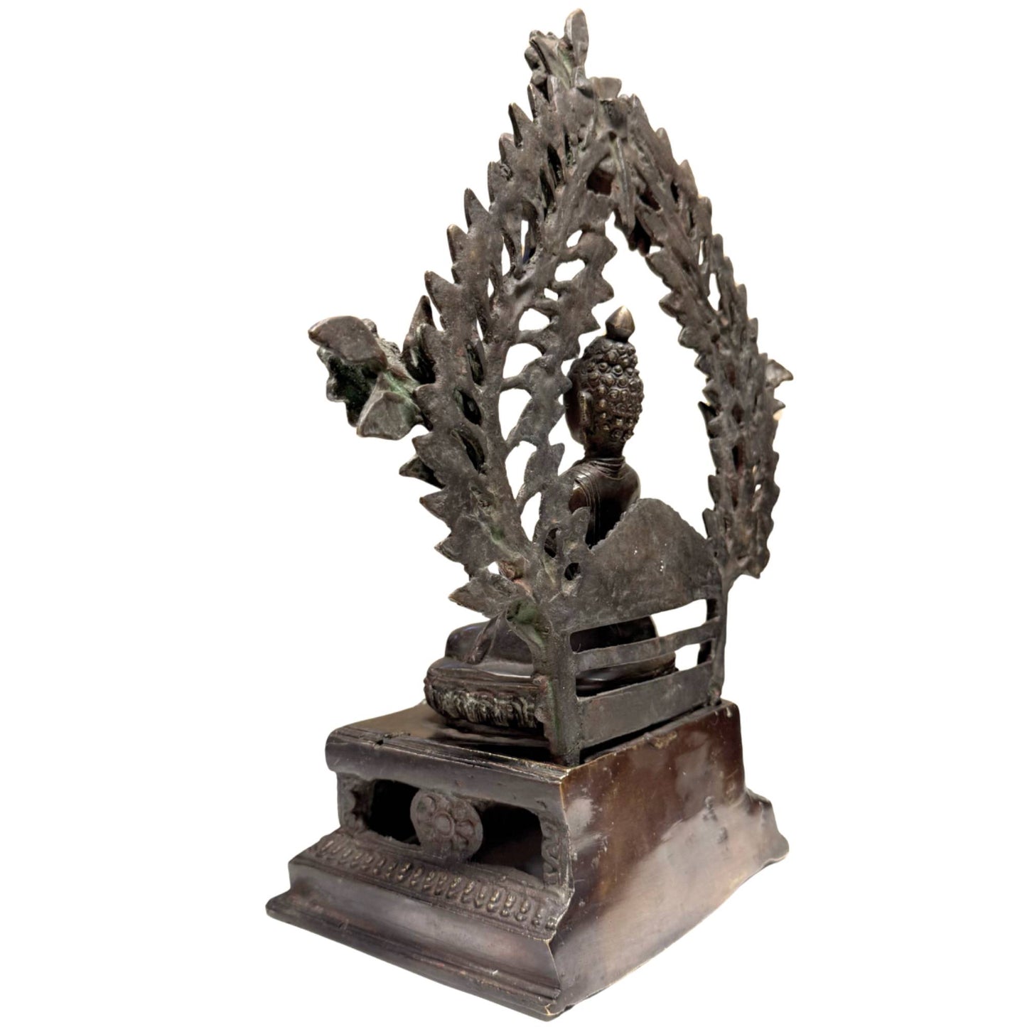 Museumwaardig Antiek Himalayabrons (Koninkrijk Mustang / Lo), 15e–17e Eeuw