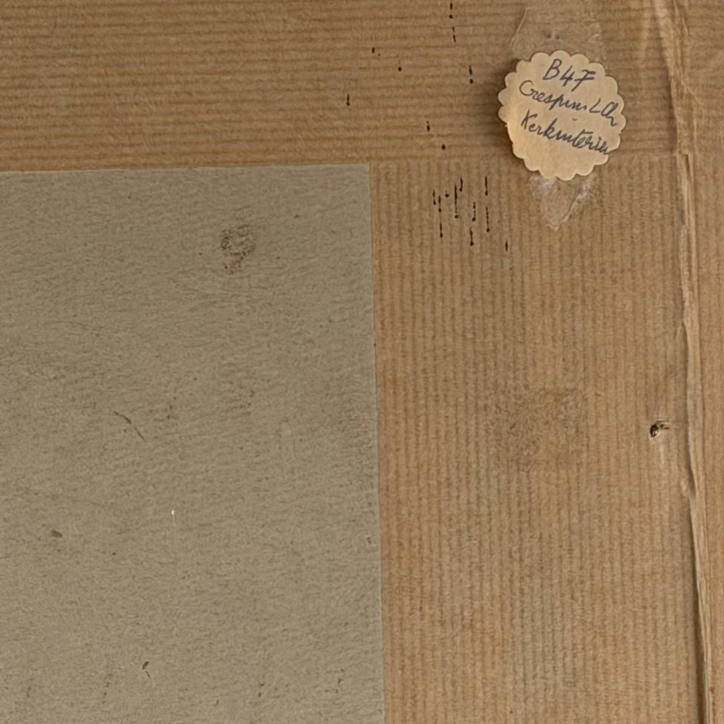 54x43cm Antiek Kerkinterieur Louis-Charles Crespin 1930 | Exclusieve Muurkunst5