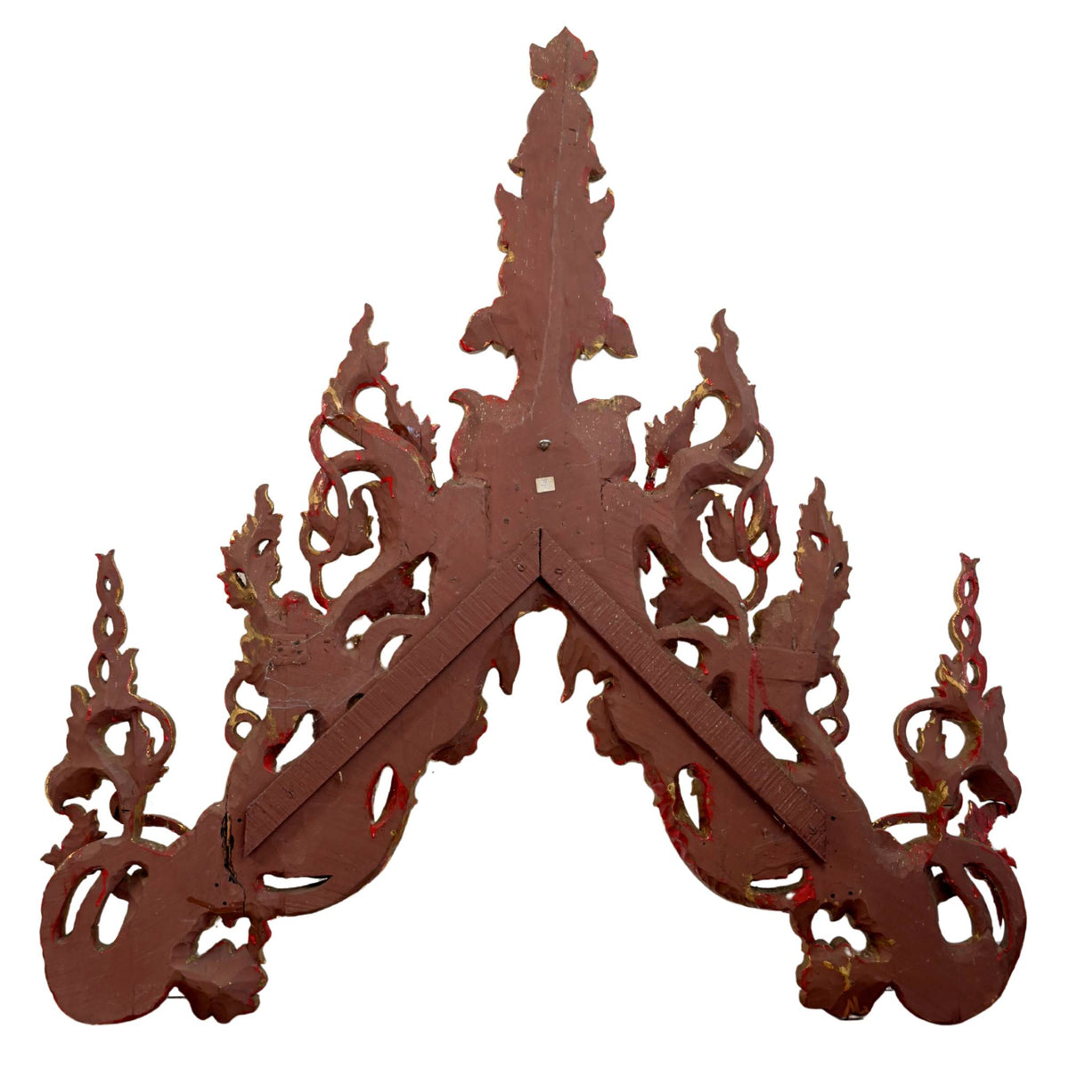 Monumentaal Birmaans tempelfronton ensemble in Mandalay-stijl – opname 16