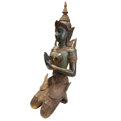 thais-tempelwachters-paar-antiek-brons-beeld