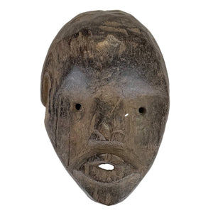 Oud Afrikaans Houten Masker Muurkunst