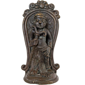 Antiek Brons Indonesische Semar – Javaanse Mythologie & Bescherming – ca. 1920