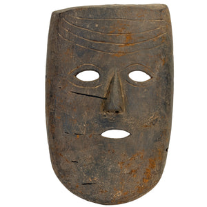 Antiek Nepalees Houten Sjamanenmasker – Middle Hills – ca. 1900–1930