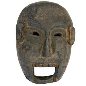 Antiek Nepalees Sjamanenmasker met Brede Mond – Middle Hills – ca. 1900–1930