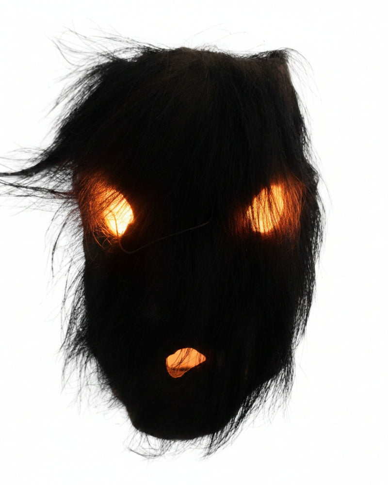 Antiek Nepalees Sjamanistisch Yak-Lederen Ritueel Masker – Gurung / Magar Stam