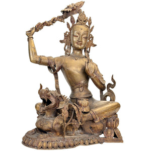 Antieke Nepalese Mañjuśrī – Kathmandu-vallei, 19e eeuw