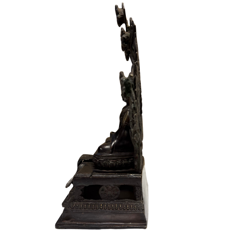 Antieke Shakyamuni boeddha uit de Newar Tibet traditie