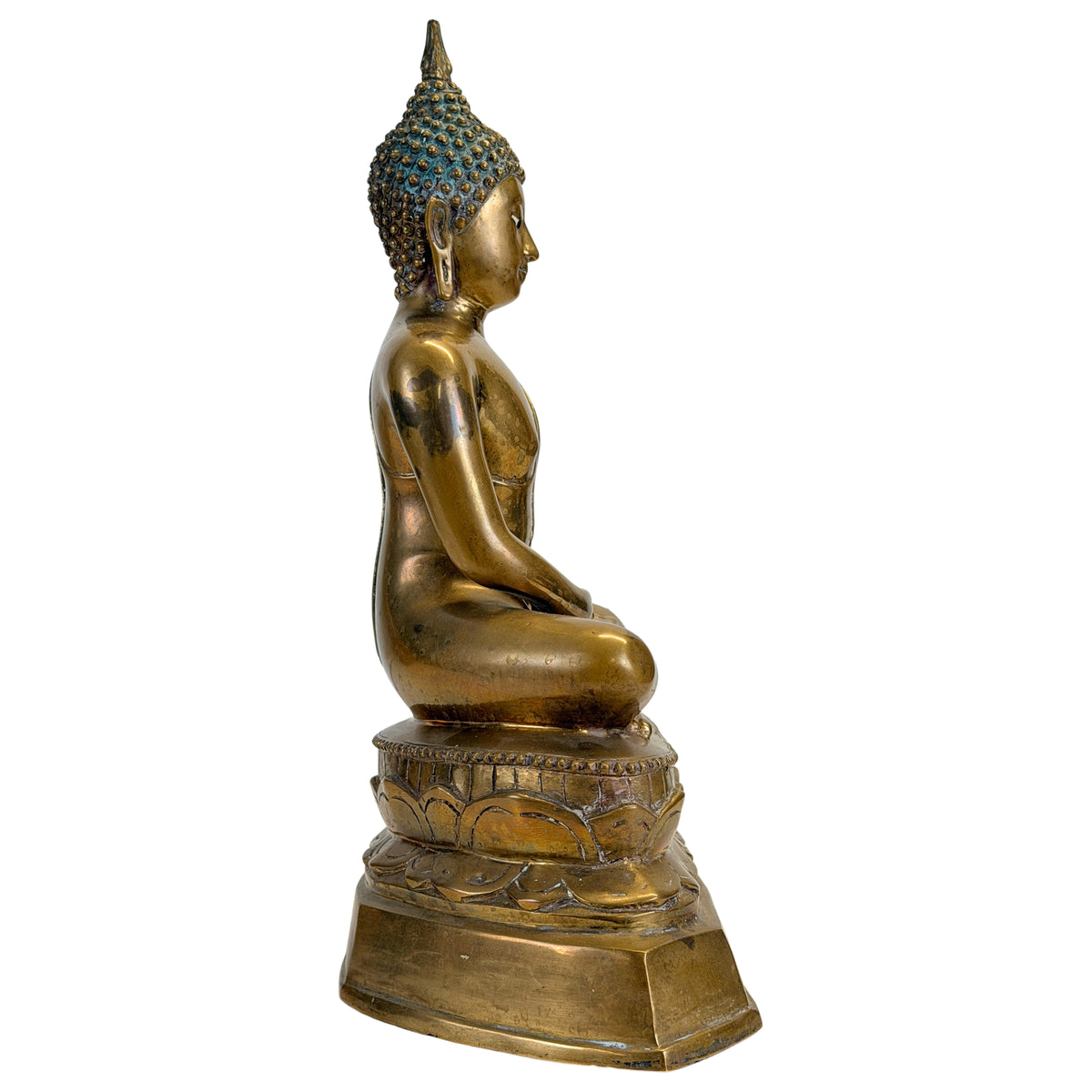 Rechterzijaanzicht van de Thaise Boeddha