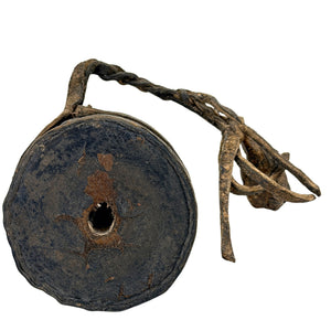 Antieke Tibetaanse Damaru – Rituele Handtrommel – ca. 1880–1920