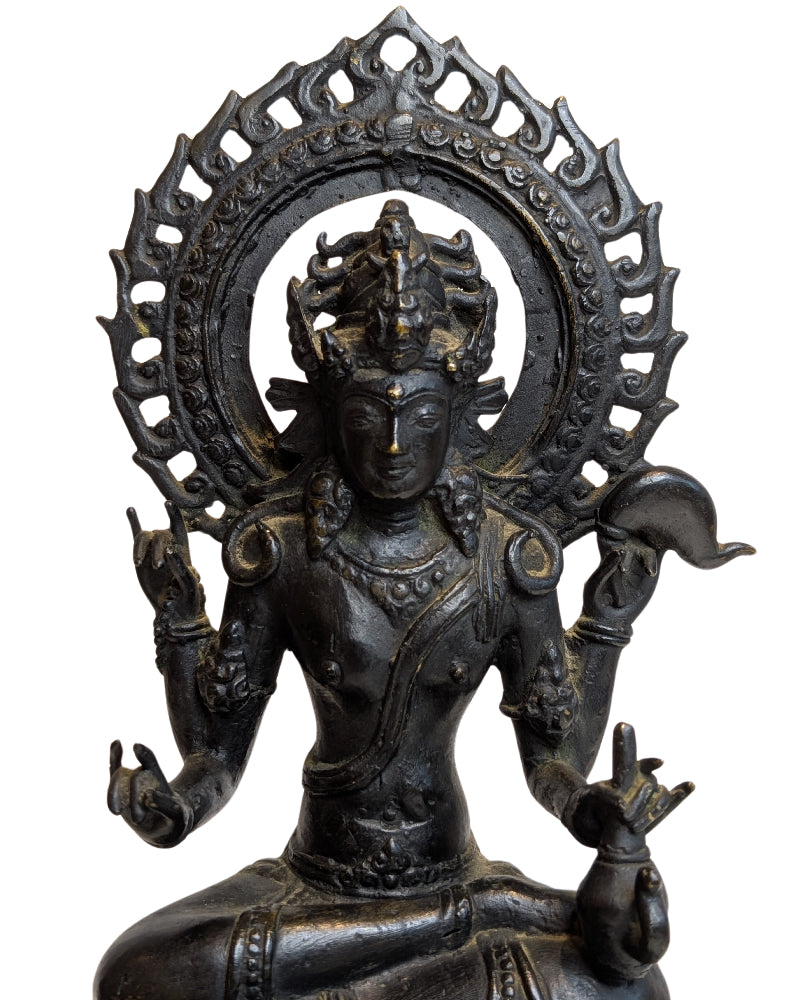 Tibetaans Avalokiteshvara beeld als symbool van compassie