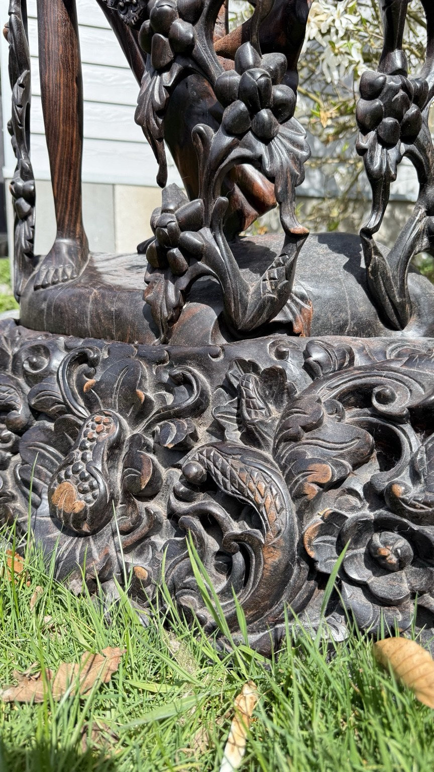 Monumentaal Balinees Coromandel Beeld – 137 cm – Pita Maha Stijl