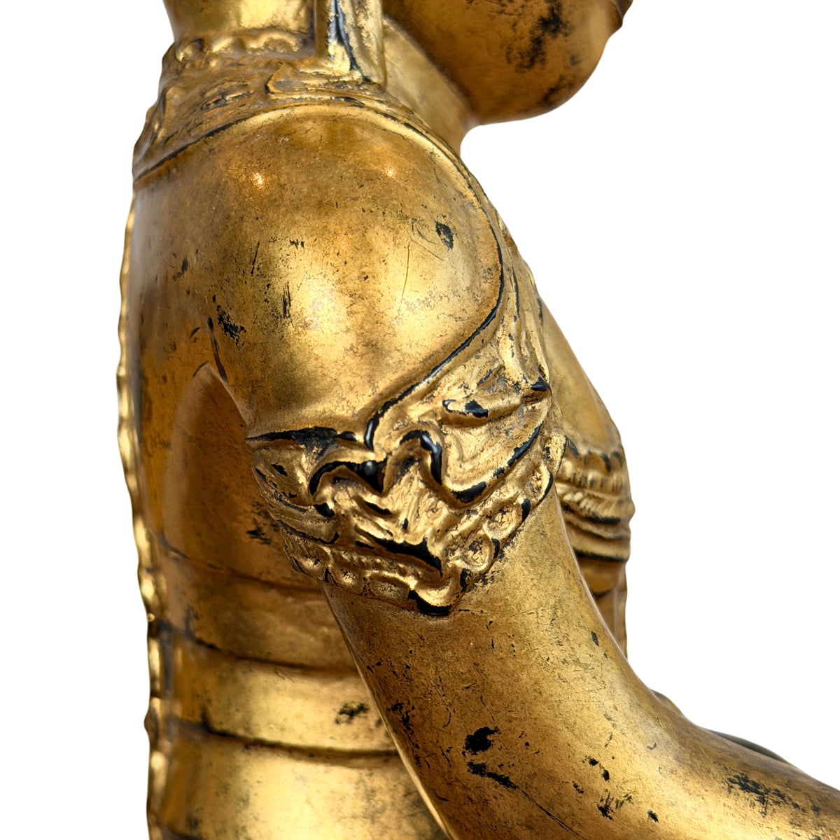 Schouder en armband om de bovenarm, zijkant