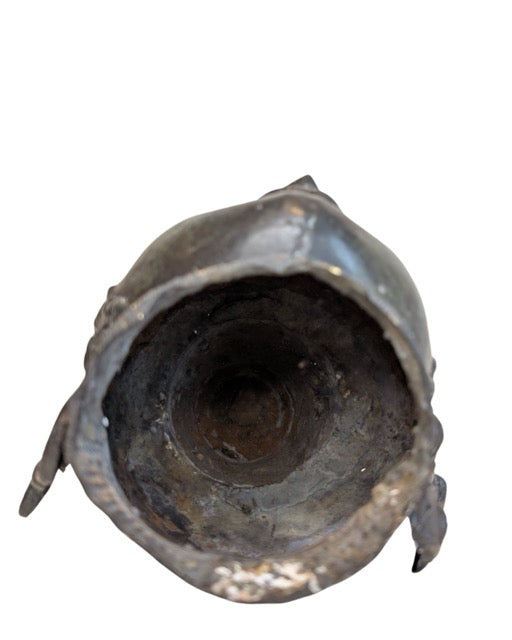 Aziatisch Bodhisattva hoofd van brons