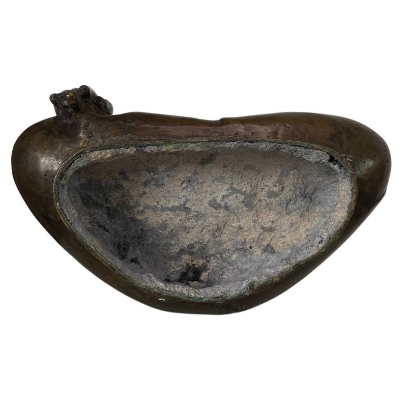 Boeddha brons Thailand bhumisparsha houding beeld