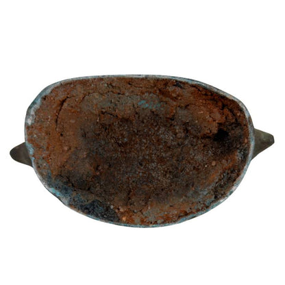 Antieke Thaise bronzen Boeddha op lotusbasis – detail