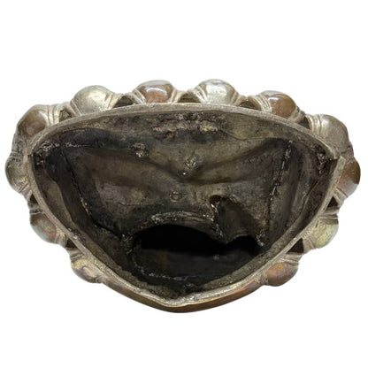 bronzen boeddhabeeld bhumisparsha mudra decoratief spiritueel object