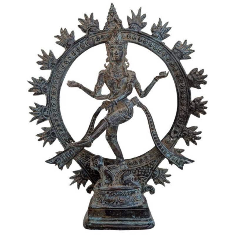 Bronzen Shiva Nataraja uit Indonesië negentiende eeuw