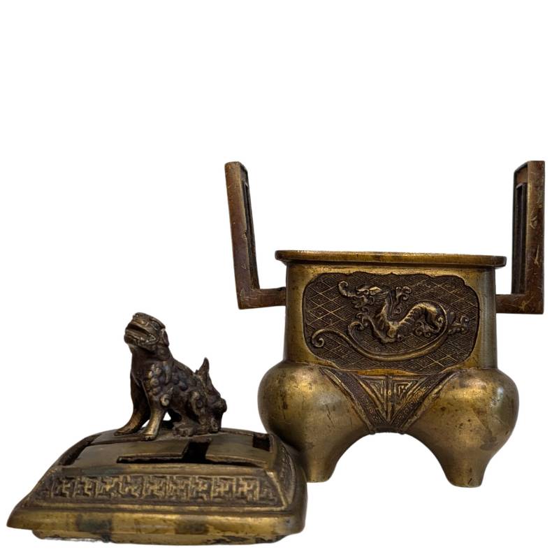 Bronzen wierookbrander uit China gebruikt binnen rituele tradities