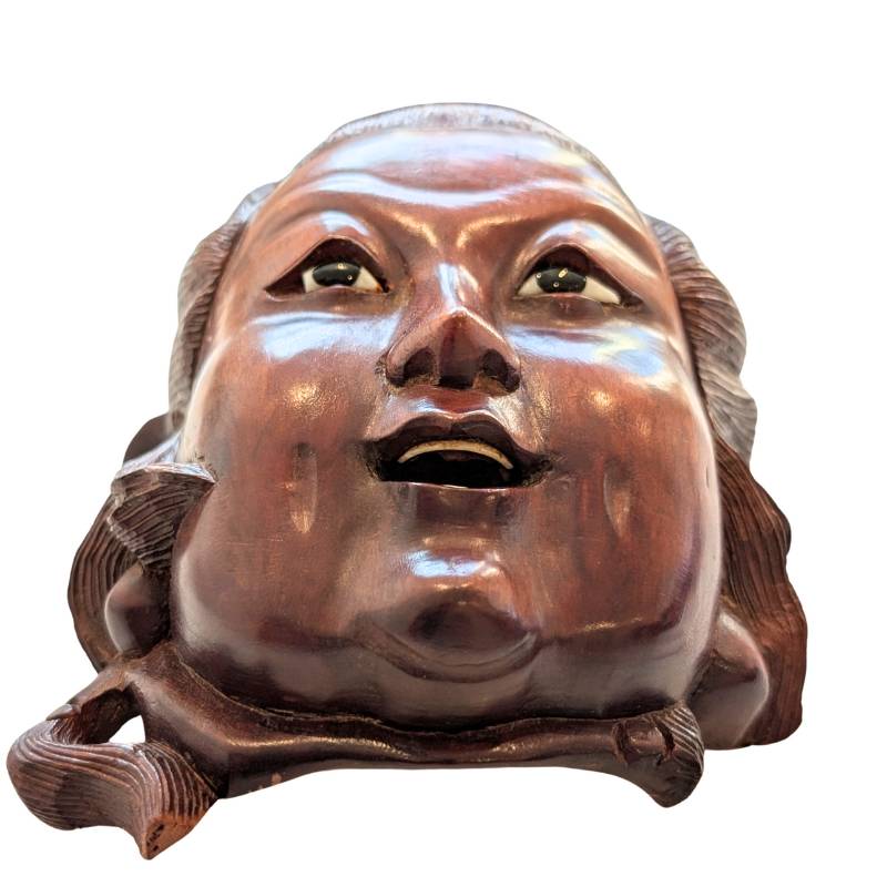 Religieus Guanyin hoofd in hout uit China