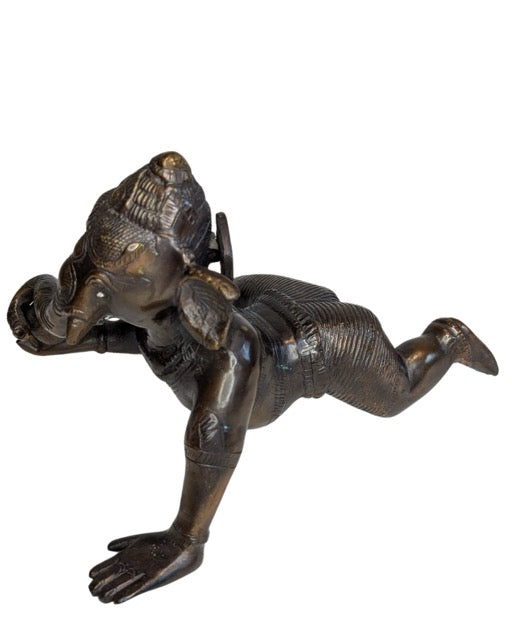 Indiaas bronzen Ganesha sculptuur