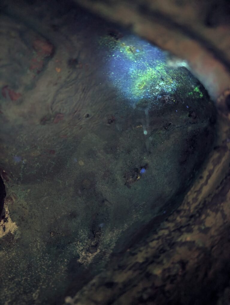 Grote bronzen Boeddha uit een Theravada tempelcontext