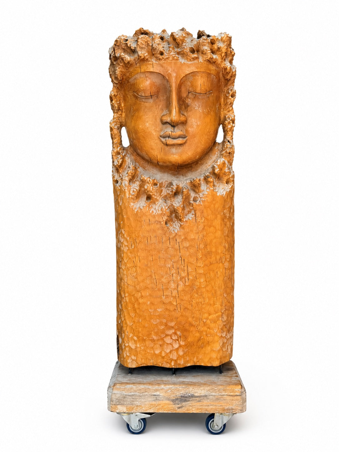 Grote spirituele wanddecoratie met Kwan Yin voor luxe interieur