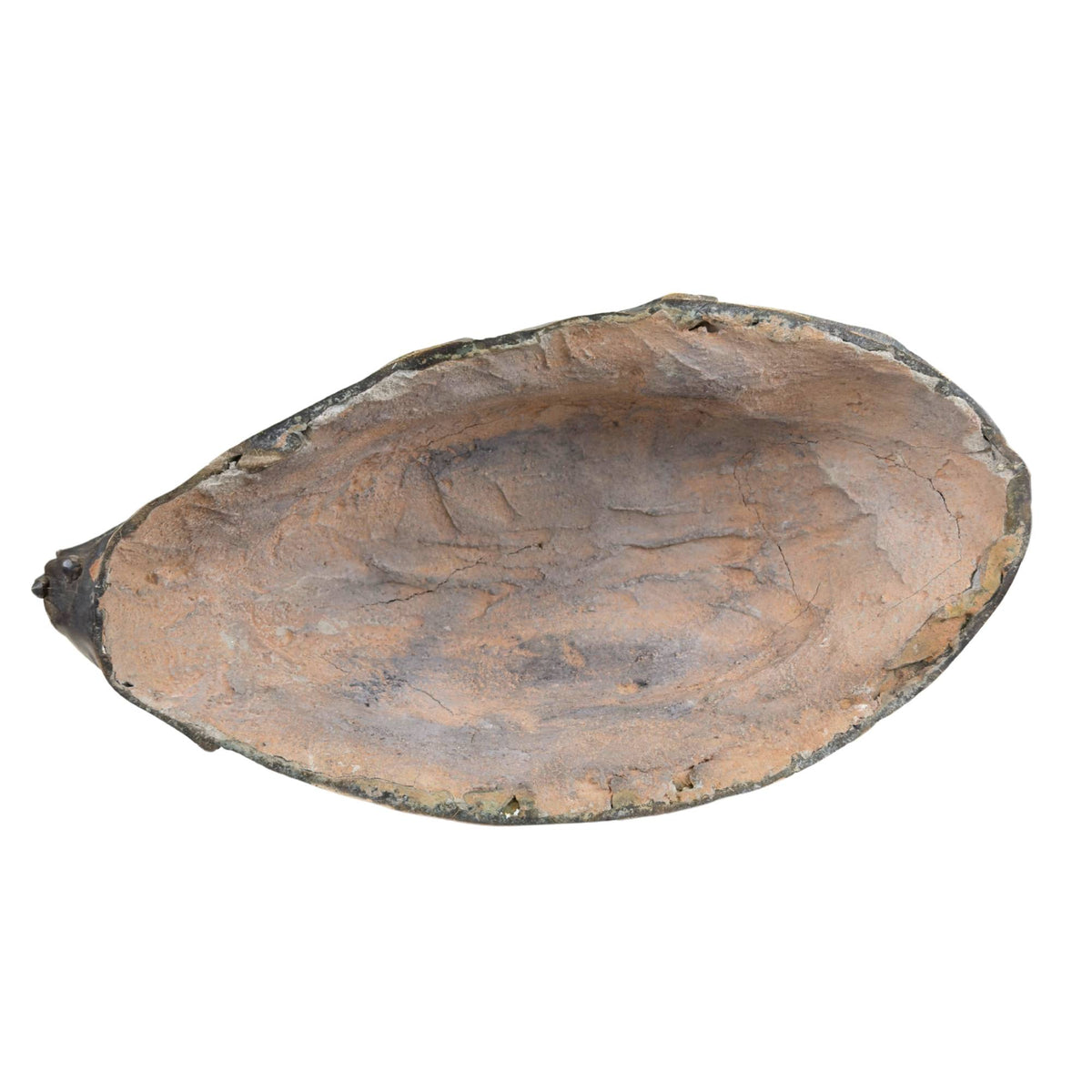 Zwaar bronzen Guanyin beeld van 16 kg met indrukwekkende aanwezigheid en oude patina