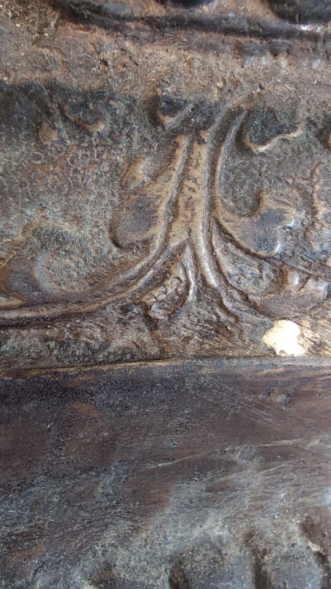 Himalaya bronzen Boeddha met sporen van oude vergulding