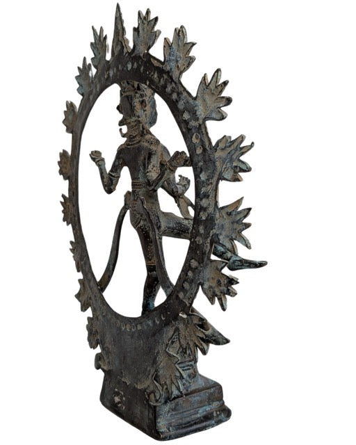 Indonesisch hindoeïstisch Shiva Nataraja beeld van brons
