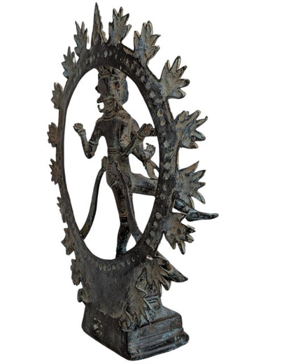 Indonesisch hindoeïstisch Shiva Nataraja beeld van brons