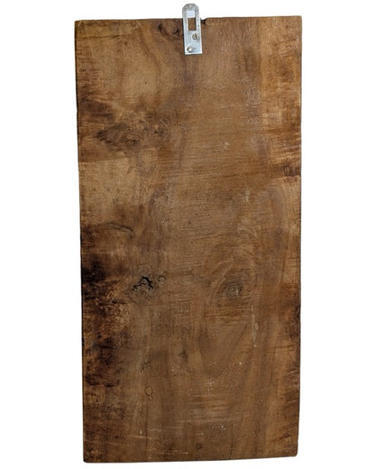 Houten tempelreliëf Shiva Nataraja 19e eeuw