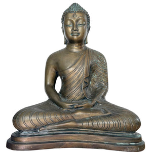 Innerlijke Stilte & Focus – Antieke Thai-Laotiaanse Boeddha (19e eeuw)