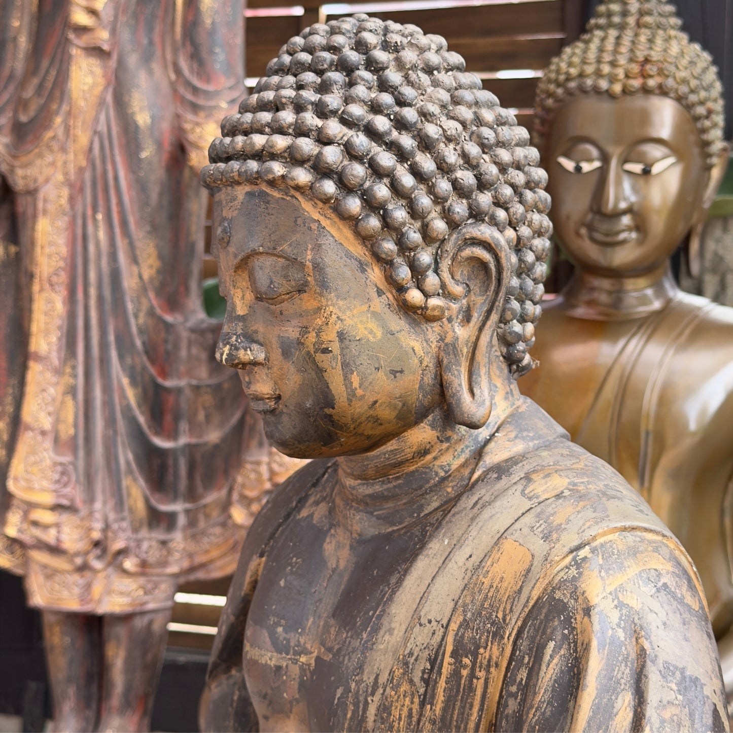 Japans bronzen Boeddhabeeld voor verzamelaars