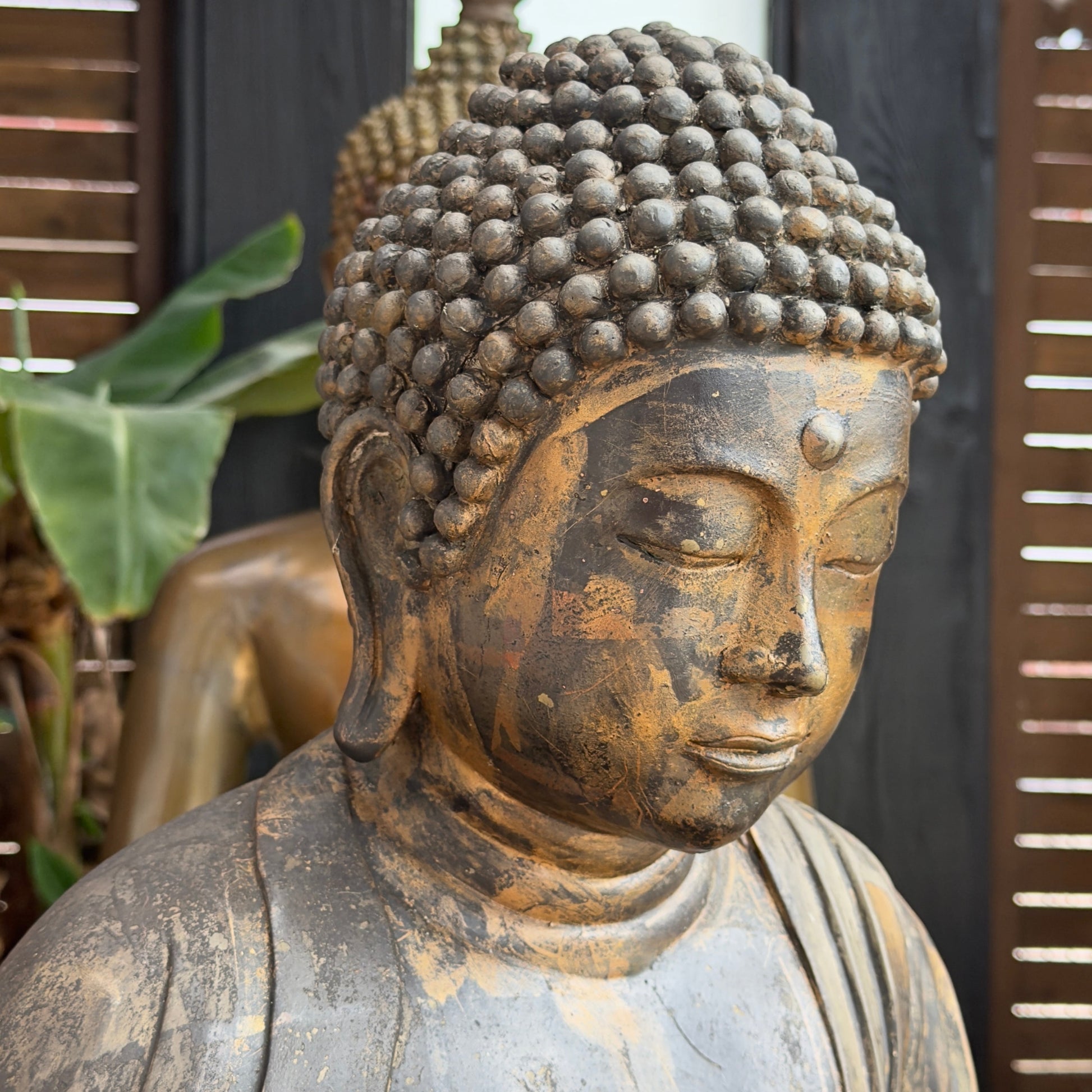 Origineel Japans bronzen Boeddhabeeld ca. 1900