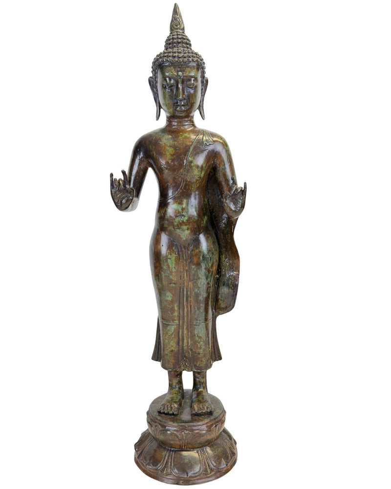 Antieke Javanese Boeddha – Majapahit Revival Stijl – Vitarka Mudra