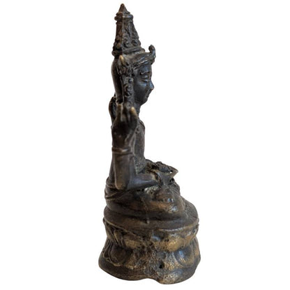 Khmer bodhisattva Lokeshvara van brons