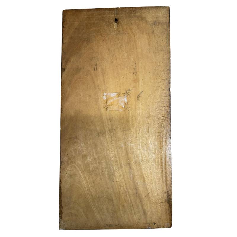 Houten hindoeïstisch tempelreliëf uit Madurai, Zuid-India