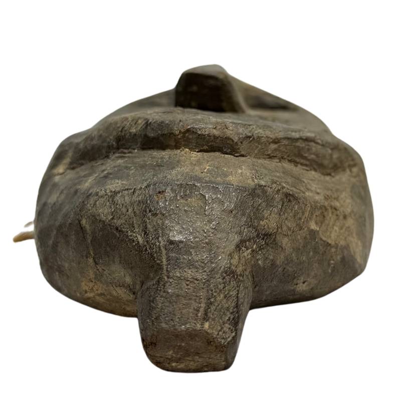 Nepalees ritueel masker van handgesneden hout met oude patina  